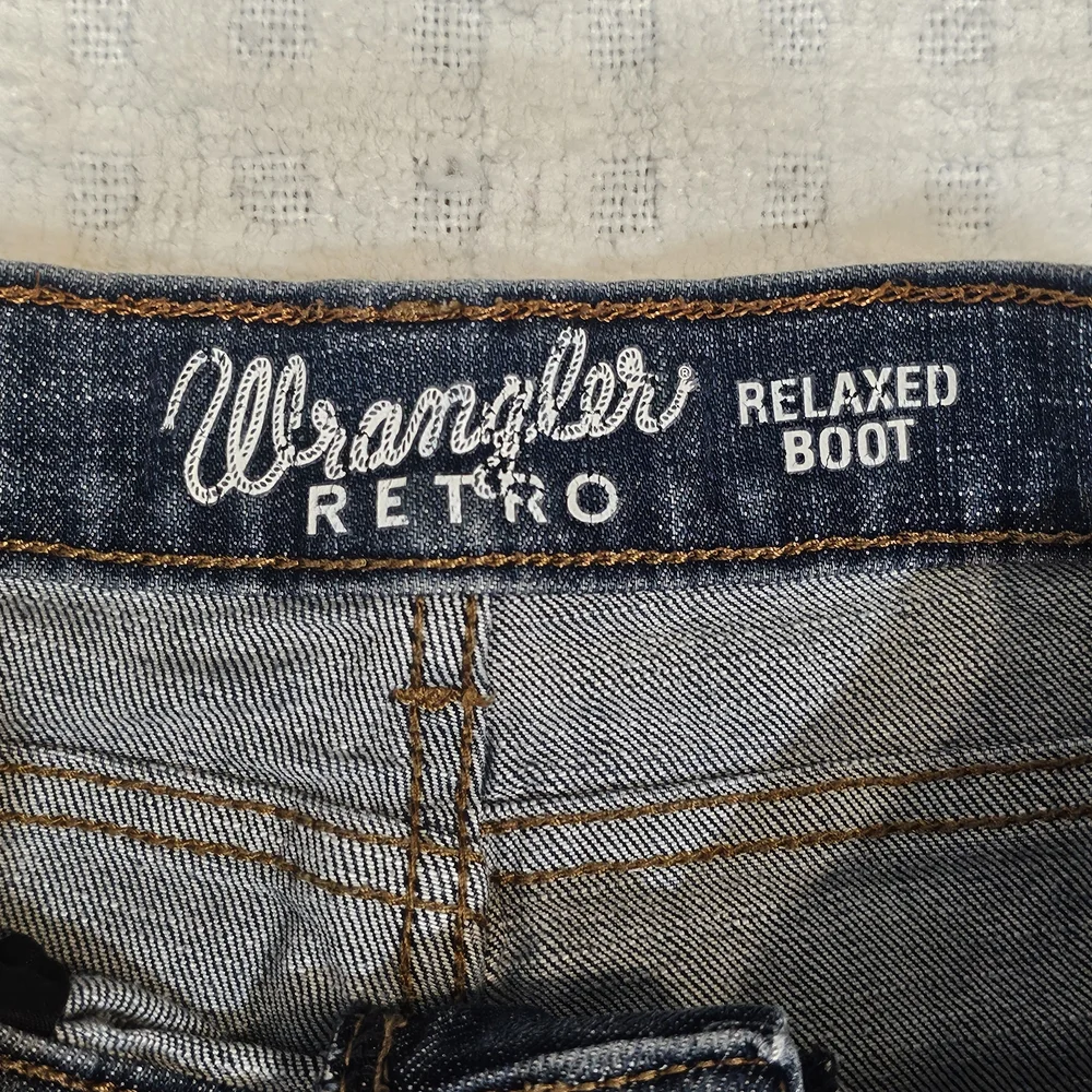 Wrangler Kids Dark Blue Jeans - Picture 6 of 7